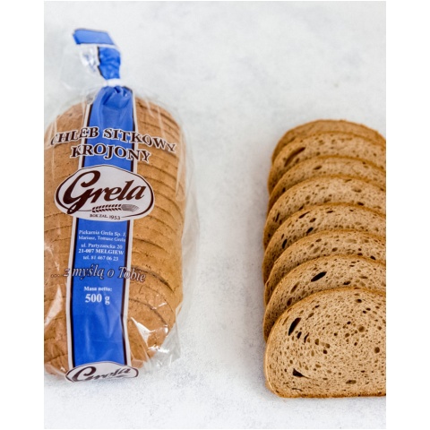 Chleb sitkowy krojony 500g Grela 