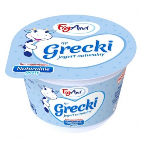 Jogurt grecki 10% kubek 180g Figand 