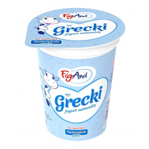 Jogurt grecki 10% kubek 400g Figand 