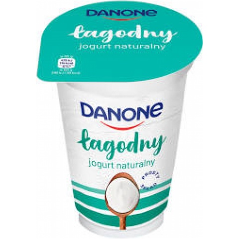 Jogurt naturalny bez cukru 165g Danone 