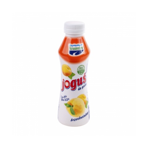 Jogurt pitny brzoskwinia 350ml Krasnystaw 
