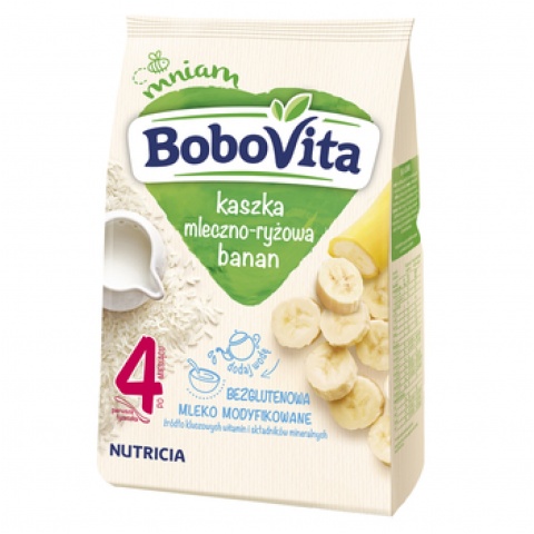 Kaszka Bobovita ml ryż kuk banan 230g Nutricia 